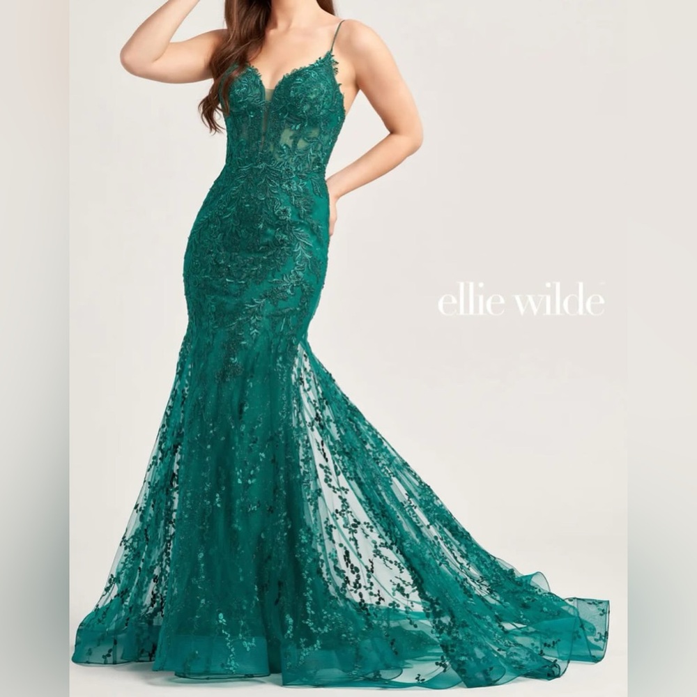 Size 4 Ellie Wilde Prom Dress, worn once at a prom fashion show!